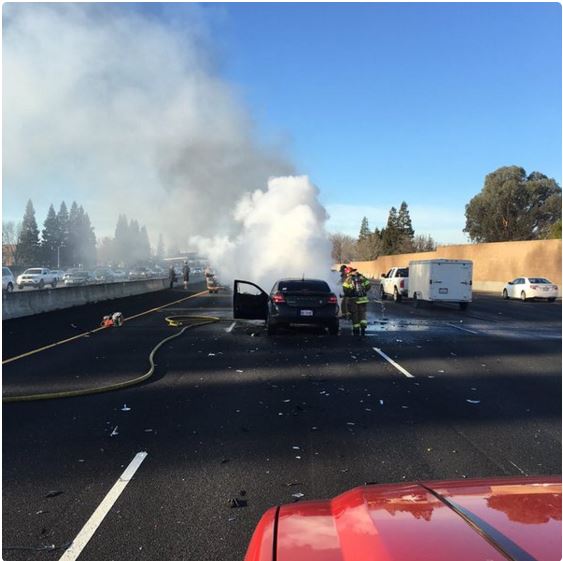 3car crash snarls traffic on US50 in Rancho Cordova